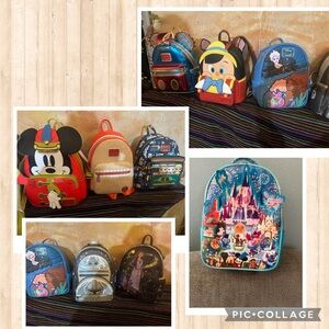NEW Disney Loungefly backpacks each one$75